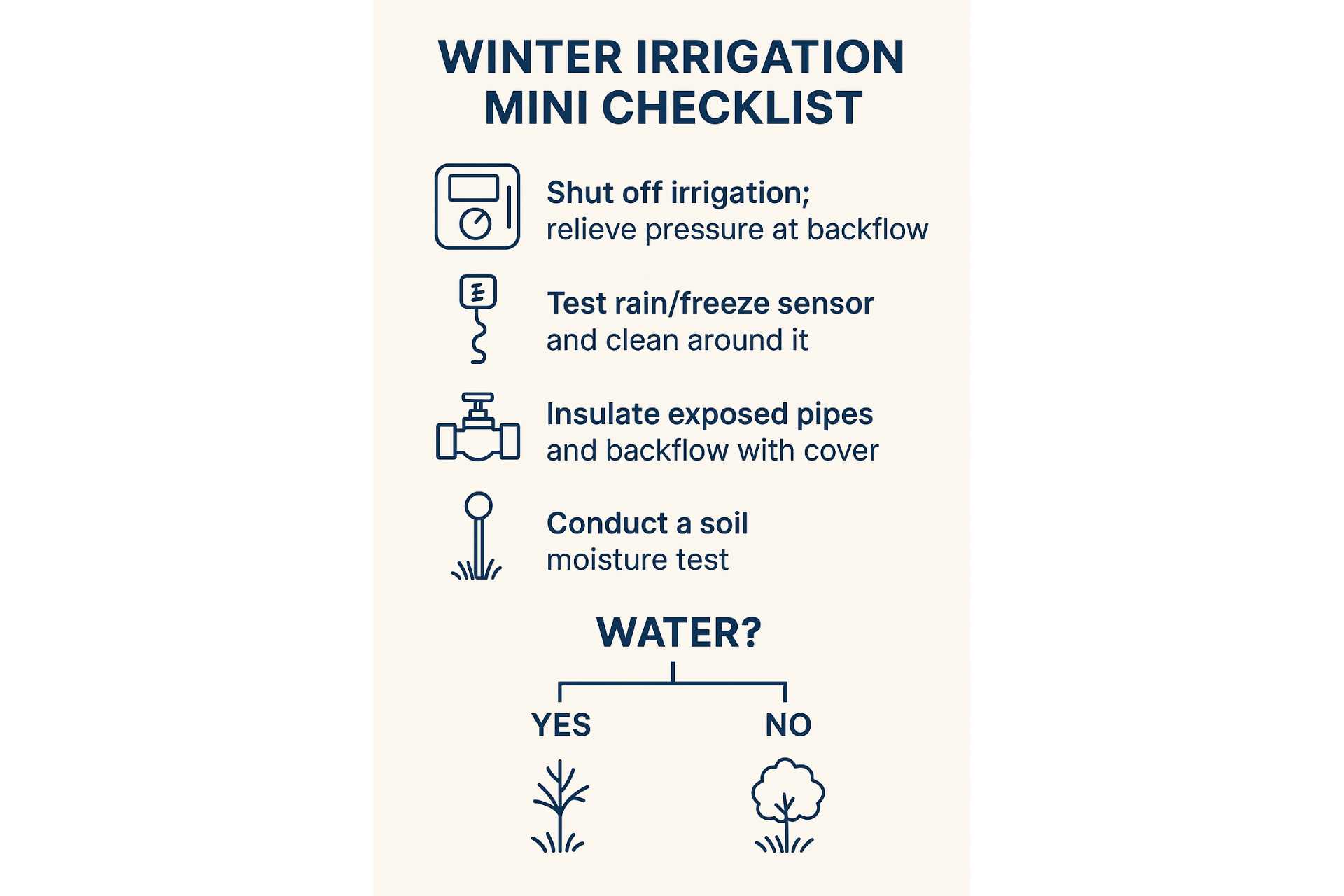 7 Common Winter Irrigation Maintenance Mistakes (And What to Do Instead) (Infographic) - Turf Rain